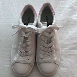 COACH sneakers with charms 💗